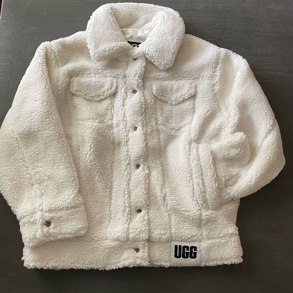 Brand New UGG Frankie UGGFluff Trucker Jacket